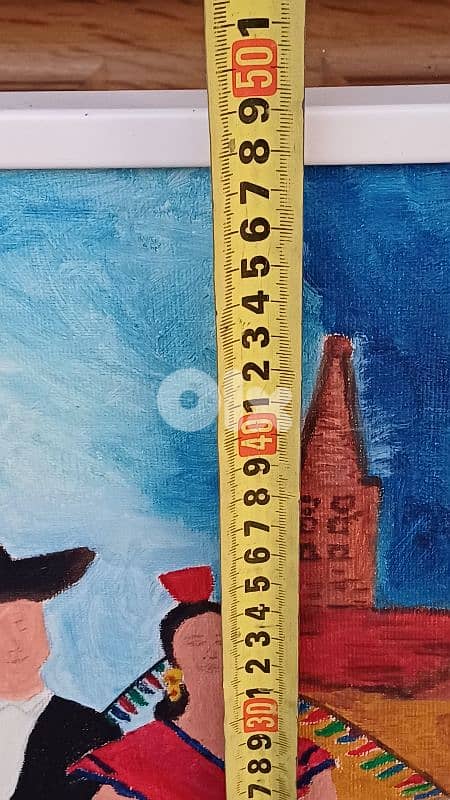 لوحة رسم زيتي اوروبية 10