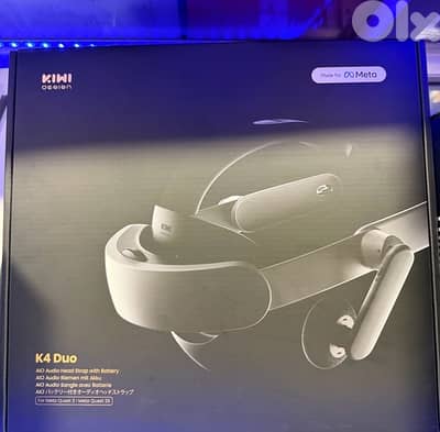 Kiwi Design K4 Duo Audio Head Strap with Battery For Meta Quest 3/3S