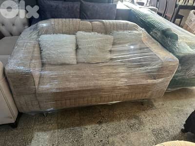 طقم كنبايات مودرن شبه جديد