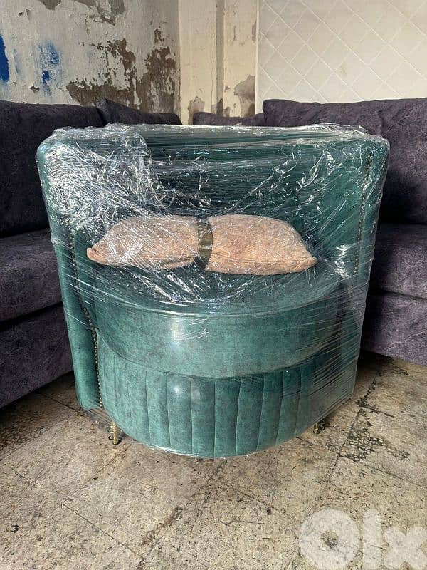 طقم كنبايات مودرن شبه جديد 3