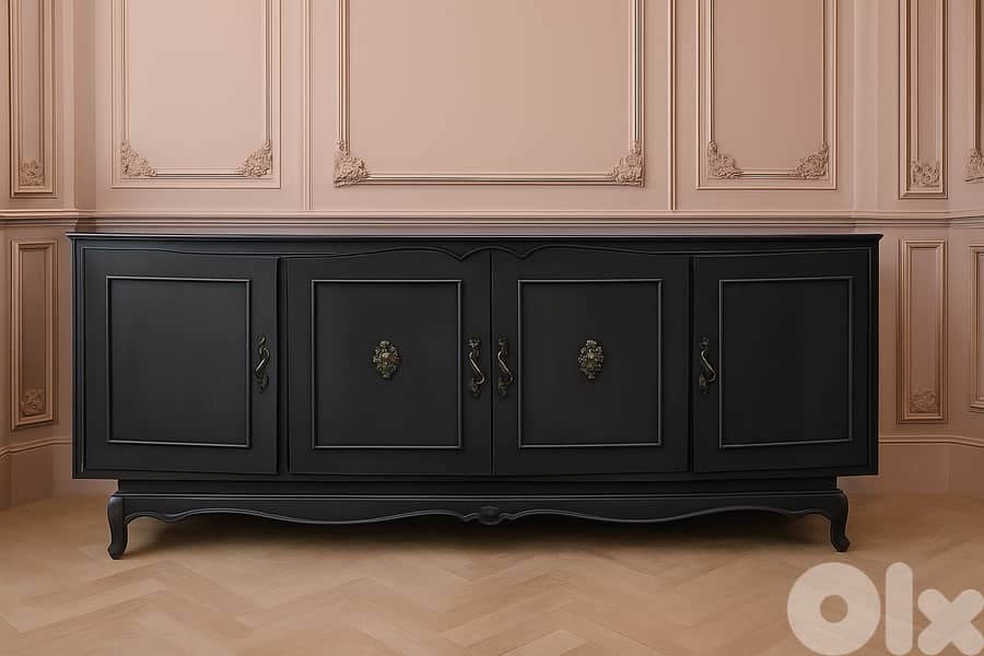 Antique dressoir , refurbished by your choice of color 2