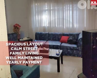 3-Bedroom Apartment for Sale in Achrafieh,Spacious Layout REF#KA131195