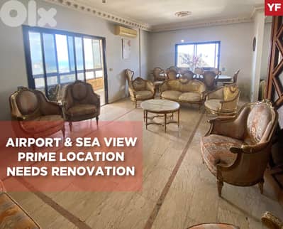 Spacious Apartment , Sea & Airport View,Dawhet Aaramoun REF#KU131202