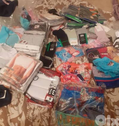 ملابس داخلية رجالي نسواني ولادي تصفية