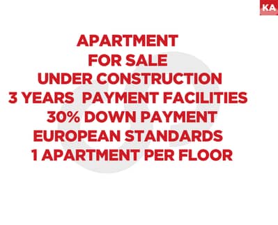 Apartment for Sale in Achrafieh – Under Construction !! REF#KA131191 !