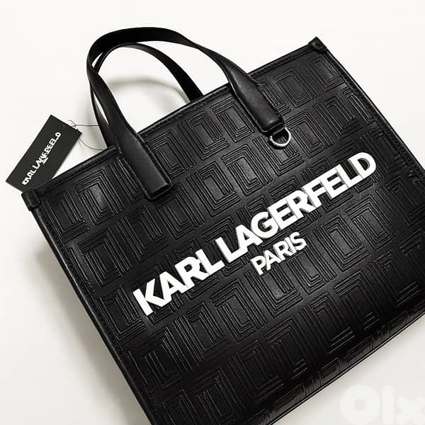 KARL LAGERFELD NEW IN TAG TOTE BAG 2