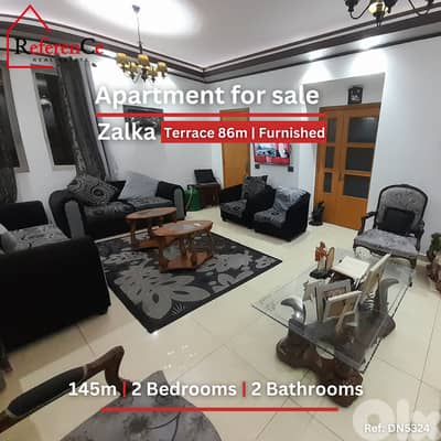 Furnished Apartment for sale in Zalka شقة مفروشة للبيع في الزلقا