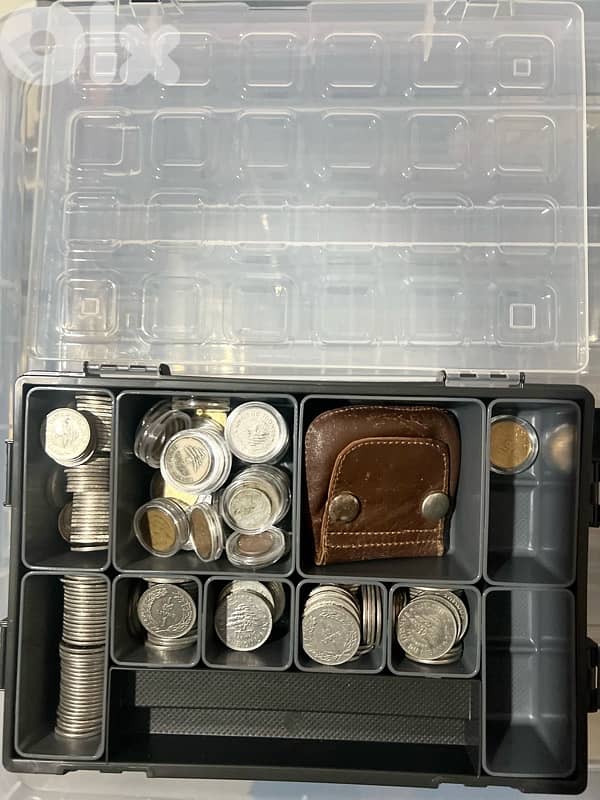 lot of lebanese and International Coins 2