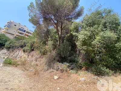 1450 m2 land +mountain view for sale in Jeita - أرض للبيع في جعيتا