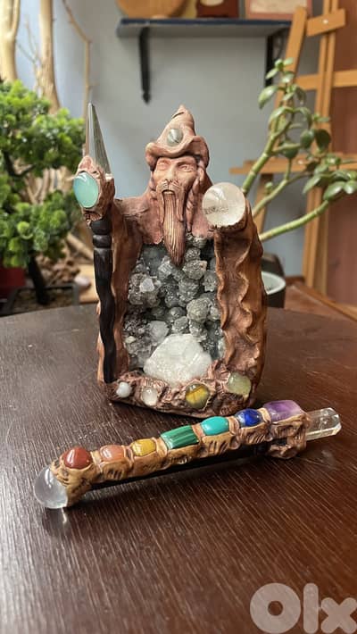 Statue and Wand from Nepal