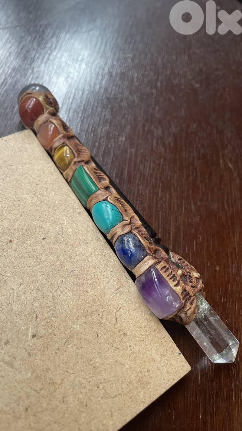 Statue and Wand from Nepal 5