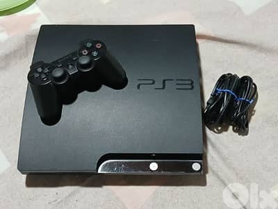 ps3 slim with 2 game fuel and  call of duty