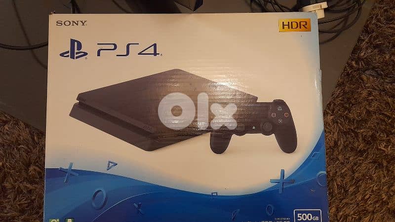 Ps4 slim 500gb sealed with 3 controllers and tv 4
