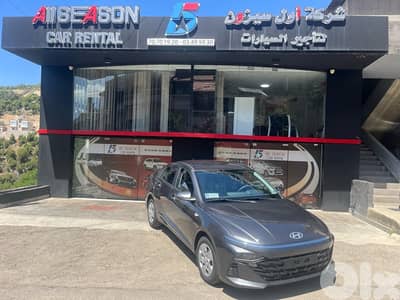 New accent 2026 (minimum 15 days rent car) سيارات للاجار