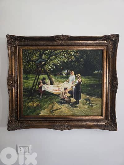 Twin Framed Paintings