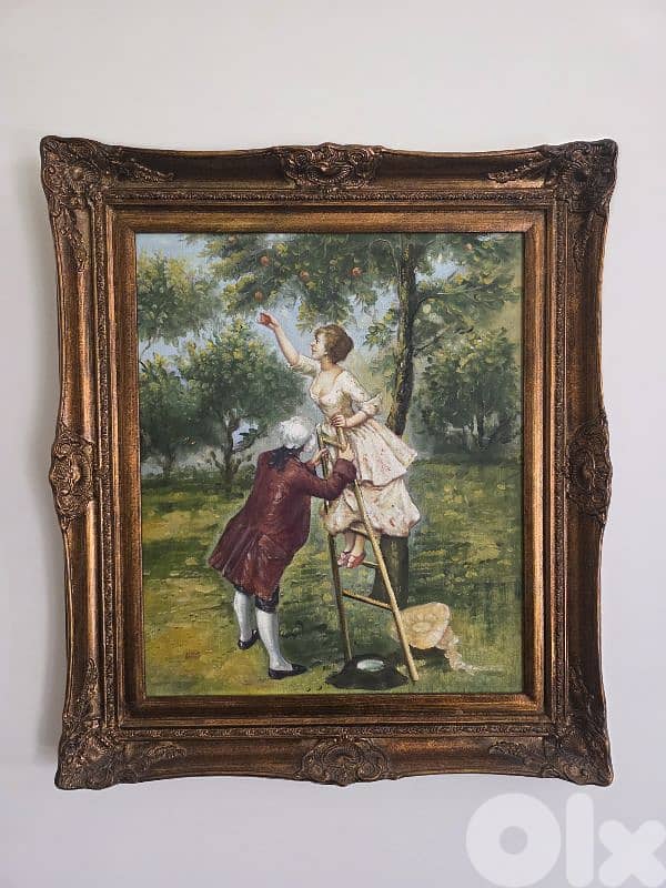 Twin Framed Paintings 1