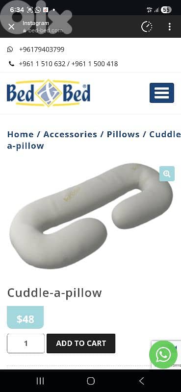 pregnancy pillow 1