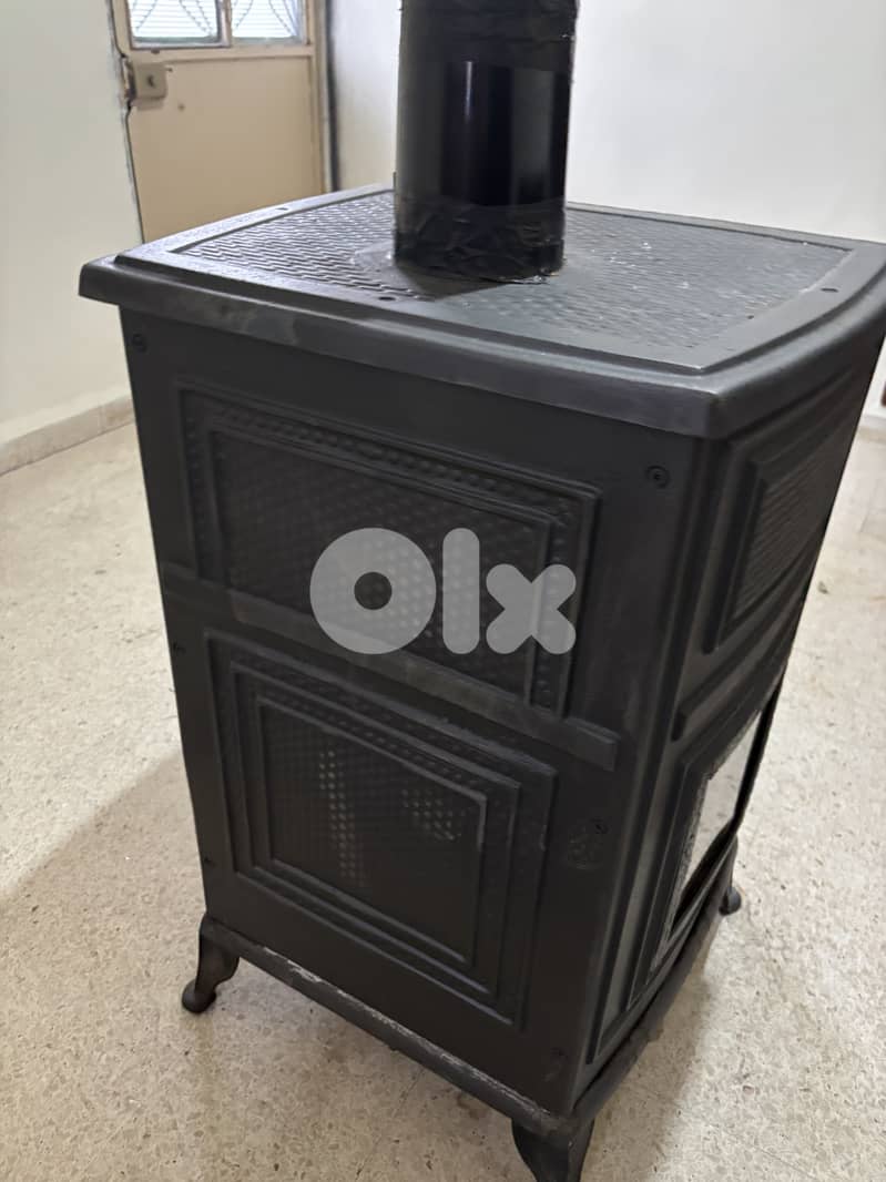 Wood Font fireplace 2