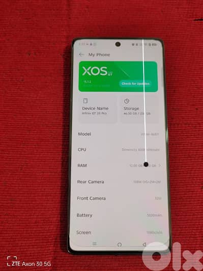 infinix gt 20 pro 256gb