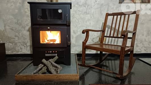 Handcrafted Wooden Rocking Chair - Brand New - $199 - كرسي هزاز