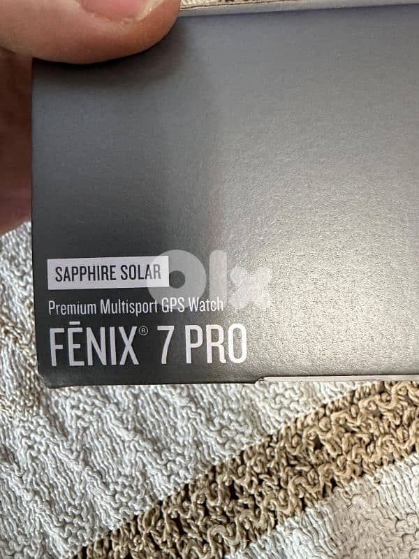 Garmin Fenix 7 Pro Solar Sapphire 1