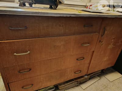 Wooden Cabinet used