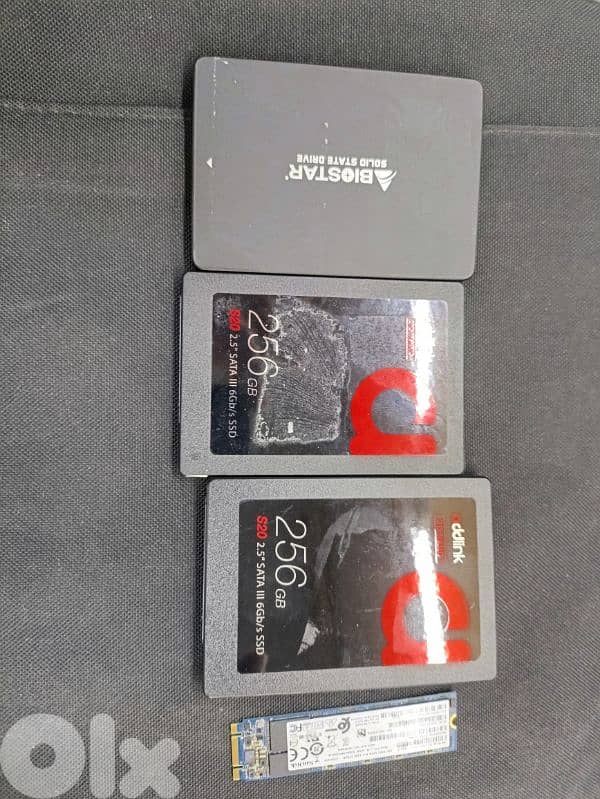 ssd and nvme 256 gb 1