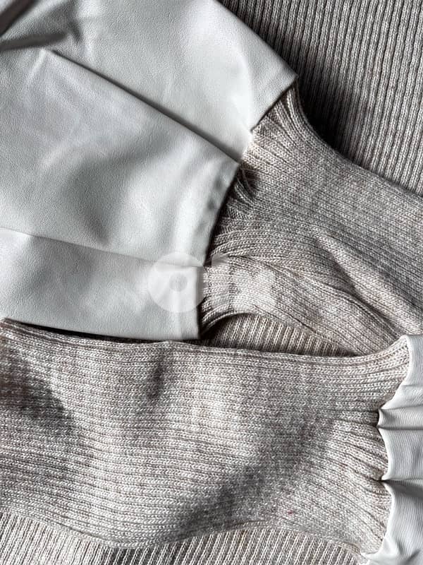 BEIGE  2 textures blouse 3