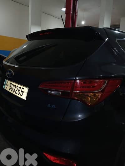 Hyundai Santa Fe 2015 without engine