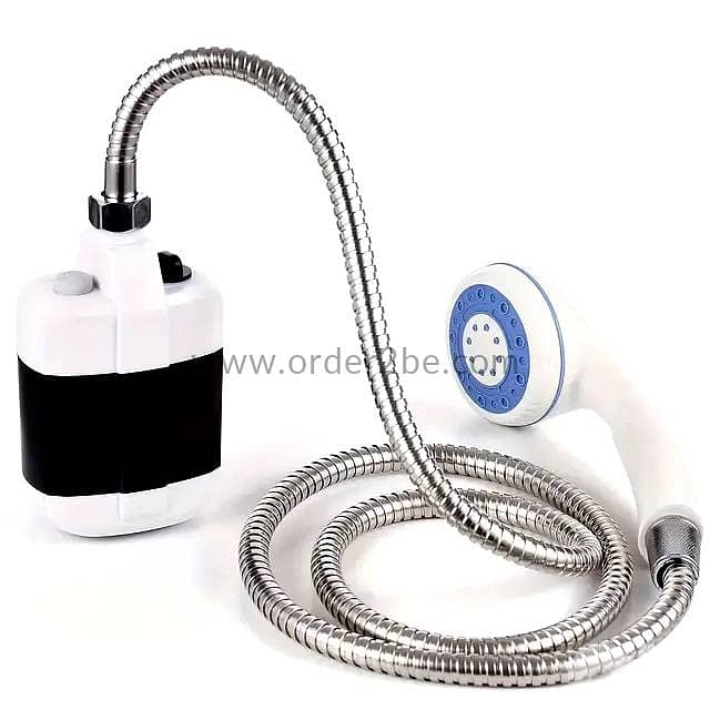 Rechargeable Camping Shower – Portable 2200mAh Pump with Steady Flow 6
