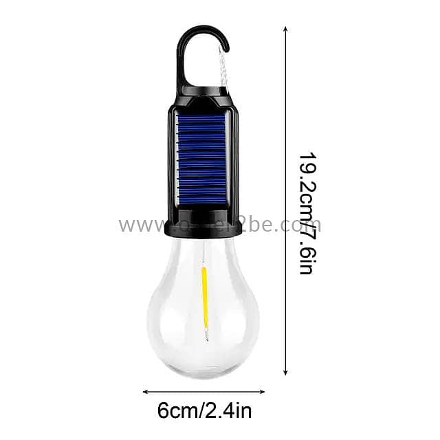 Solar & USB Camping Light — Waterproof LED Tent Lantern, Type-C Charge 9