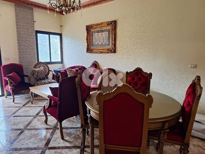 classic salon living room and dining room 4