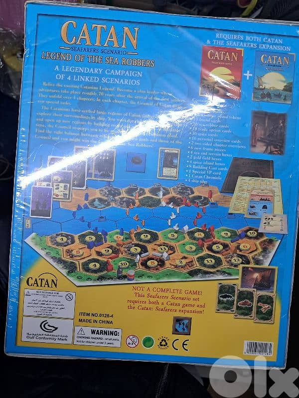 Catan Legend of the Sea Robbers New & Sealed 1
