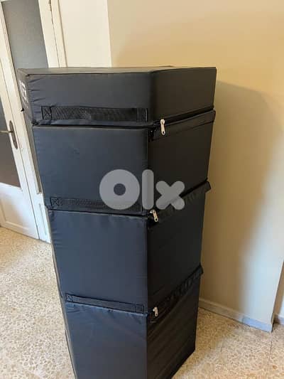 Stackable Plyoboxes 4 in 1