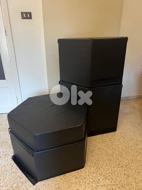 Stackable Plyoboxes 4 in 1 1