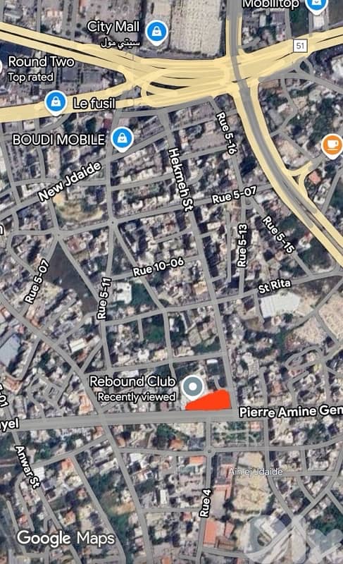 Land for Sale in Jdeideh – 2,800 sqm – B2 Zoning 1