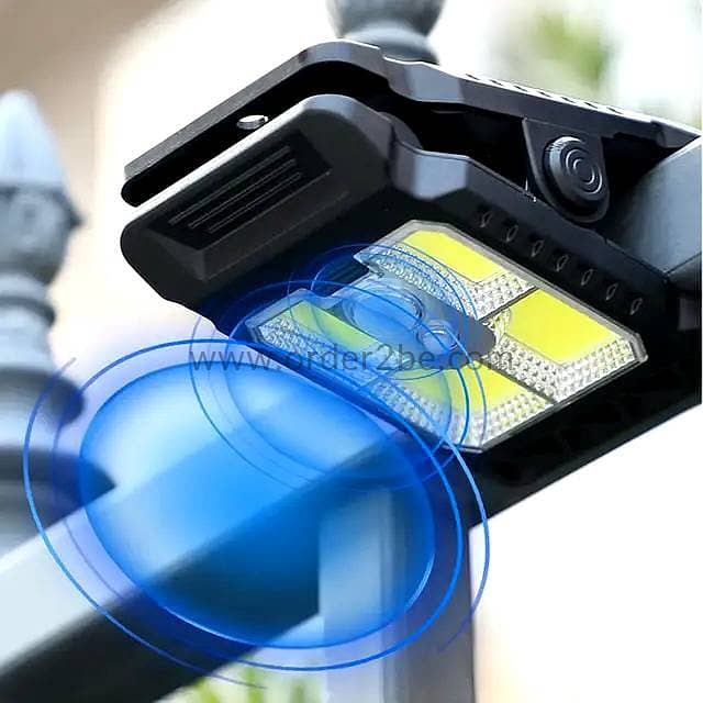 Smart Solar Clip-On Light: Motion Activated & Tool-Free Installation 3