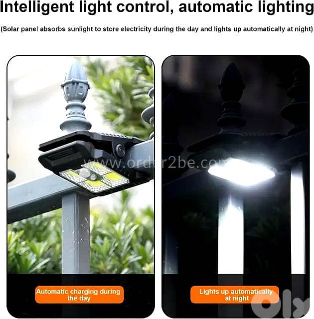 Smart Solar Clip-On Light: Motion Activated & Tool-Free Installation 4