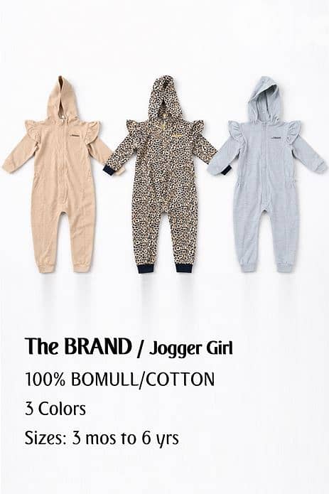 One-Piece Babies' Hooded Jumpsuit 1