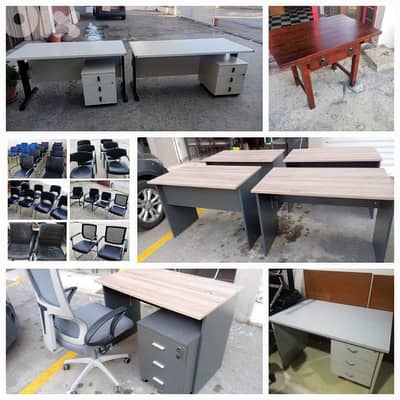 كراسي مكاتب خزنات شبه جديد اوروبي