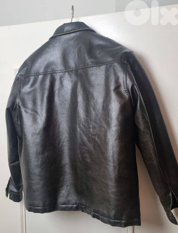leather jacket  size L        03376986 4