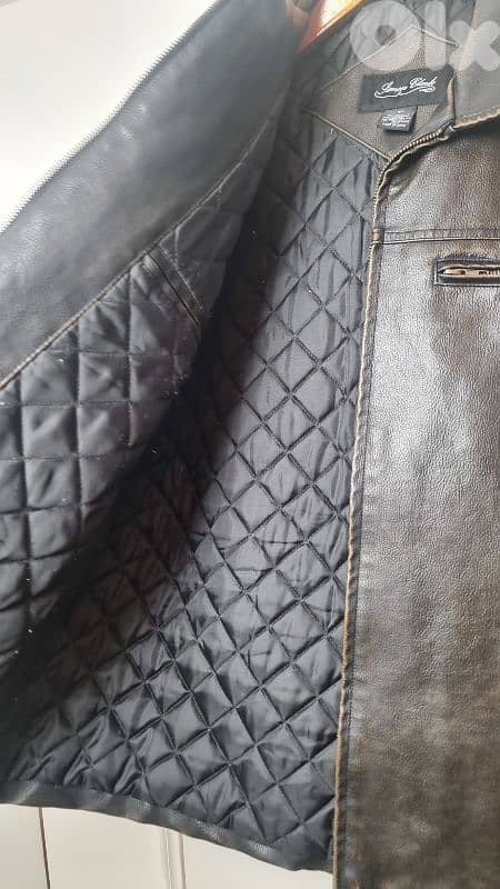leather jacket  size L        03376986 7