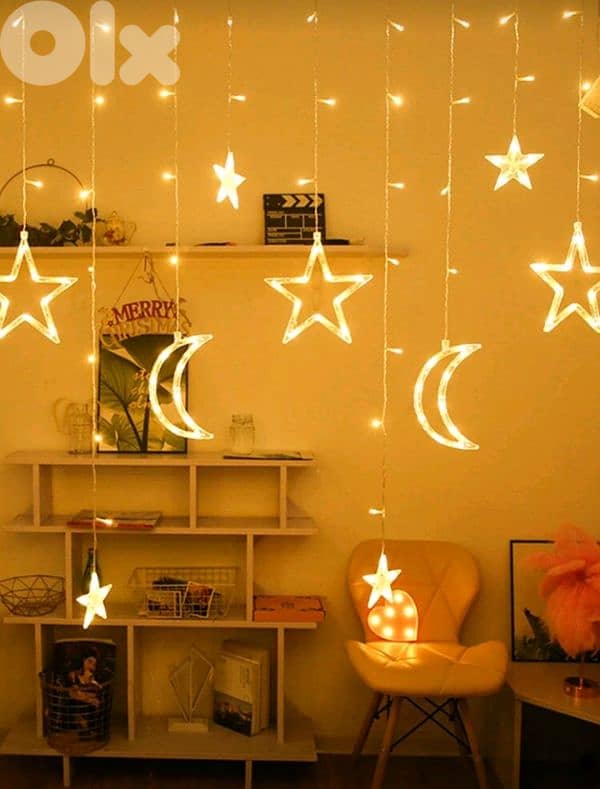 ضوء هلال و نجمة شهر رمضان 1