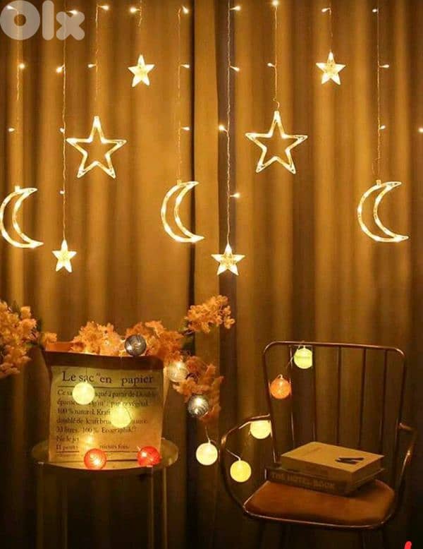 ضوء هلال و نجمة شهر رمضان 3