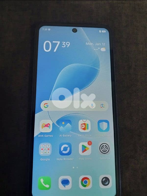 Infinix hot 60i 16gram 256 rom 1