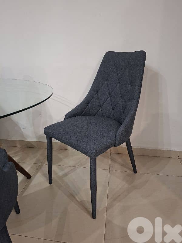 corner and dining table with chairs for sale 5