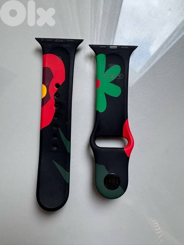 Apple Watch Black Unity – Unity Bloom Sport Band (42mm, S/M) 6