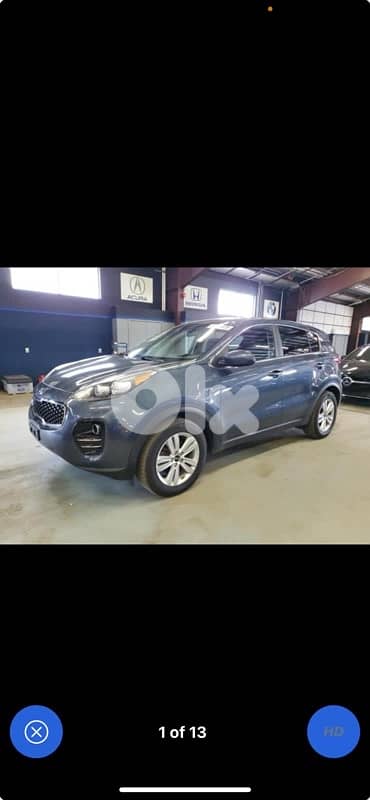 Kia Sportage 2017 Clean Carfax no accident!!