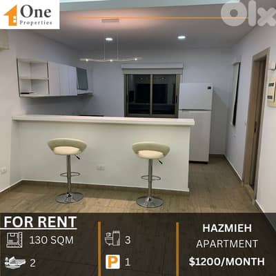 APARTMENT FOR RENT IN HAZMIEH