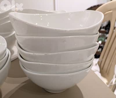 White Salad Bowl / Jout salata